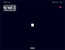 Tablet Screenshot of nemsco.com